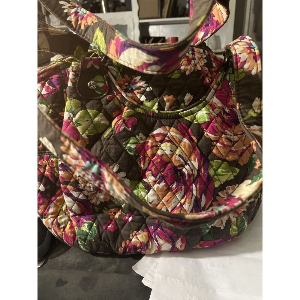 Vera Bradley English Retired Rose Shoulder Bag